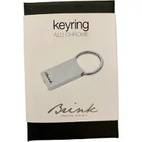 Present Time - Brink - Keyring - Sleutelhanger - RVS