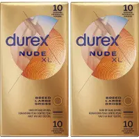 Durex - Condooms - Nude XL - 10st x2