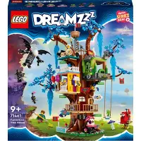 LEGO 71461 DREAMZzz Fantastisch Boomhuis Set, bouw 2 verschillende versies, met de minifiguren Mrs. Castillo, Izzie, Mateo en de Nachtjager, een fantasierijk speelgoed gebaseerd op de tv-serie