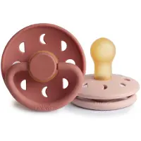 Frigg Fopspeen Moon 0-6mnd Blush/Powder Blush 2st