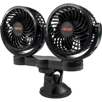 ABC-led Duo auto ventilator - 4 inch - 24V - Met zuignap