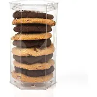 Packlinq Plastic Koker Zeshoek 8,9x7,9x15,2cm (25 stuks)