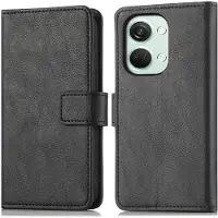 IMoshion Luxe Bookcase voor de OnePlus Nord 3 - Zwart