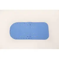 Able 2 - Anti-slip badmat - 75 x 35 cm - Lichtblauw