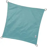 Nesling Coolfit Vierkant 3,6 x 3,6m, IJsblauw met Bevestigingsset