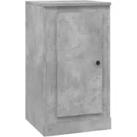 vidaXL Dressoir 37,5x35,5x67,5 cm bewerkt hout betongrijs