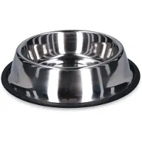 Holland Animal Care Excellent Voer- en drinkbak - Voerbak - Drinkbak - Antislip - RVS - 700 ml - Ø21 cm