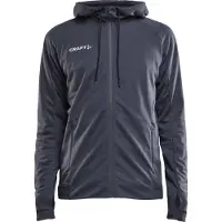 Craft Trainingsjack Men Evolve Hood Jacket Asphalt-XS