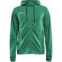 Craft Trainingsjack Men Evolve Hood Jacket Team Green-M