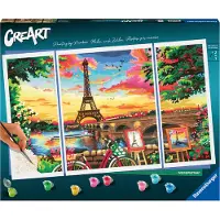 Ravensburger 20134 Schilderset met Cijfers - 80 x 50 cm met 4 Stukken