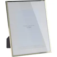 Home & Styling Aluminium fotolijst goud geschikt voor een foto van 13 x 18 cm - Fotolijsten