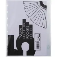 Atoma showtassen, transparant, voor A5+ schriften, set van 5 stuks, PAK VAN 10