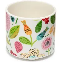 Puckator Herfstbladeren Keramiek Binnen Plantpot/Bloempot - Small 7cm