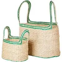 Broste Copenhagen Lykke manden groen set van 2 stuks - 14420254