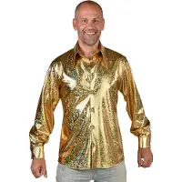 Coppens Hemd hologram goud | Maat Xl