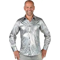 Coppens Hemd hologram zilver | Maat S