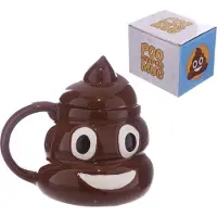 Puckator Beker Emotive Drol Gevormde Keramiek Mok met deksel - 13x8,5cm