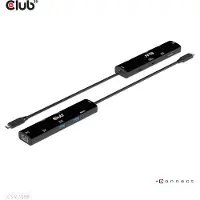 Club 3D CSV-1599 USB-C dockingstation Geschikt voor merk (dockingstation): Universeel USB-C Power Delivery