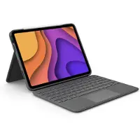 Logitech Folio Touch Apple iPad Air (2022/2020) Toetsenbordhoes AZERTY Grijs