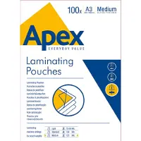 Apex Lamineerhoezen 125 micron A3 (100 stuks)