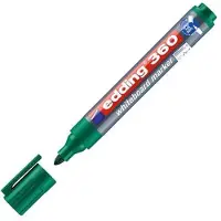 Edding whiteboard marker 360, ronde punt, 10 stuk, groen