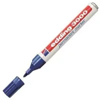 Edding e3000 4-3000003 Permanent marker Blauw Watervast: Ja