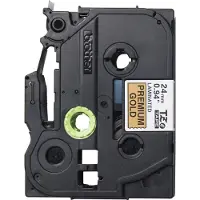 Brother TZe-PR851 tape zwart op goud 24 mm (Origineel)