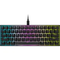 Corsair K65 RGB Mini Clavier Gamer Mécanique Cherry MX Red AZERTY