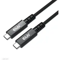 Club 3D USB4 TYPE C GEN 3X2 BI DIRECTIONAL CABLE 40GBPS 8K60HZ 100W POWERDELIVERY M/M