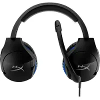 HyperX Casque circum-aural filaire Cloud Stinger pour PlayStation Noir et bleu