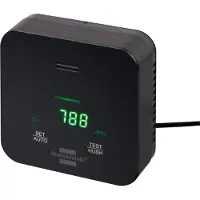 Brennenstuhl CO-meetapparaat C2M L 4050, CO2-meetapparaat (zwart, met CO-indicatorlampje en akoestisch alarm)