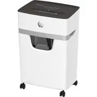 HP OneShred 10MC Papierversnipperaar - Shredder - Beveiligingsniveau P-5 - 10 vel DIN A4 - Micro Cut - 20 Liter - Kantoorgebruik - Professioneel - Wit