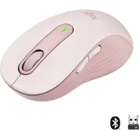Logitech Signature M650 L Draadloze Muis Roze