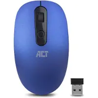 ACT Muis AC5120, Draadloos, USB-A, 1200 DPI, Blauw