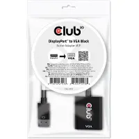 Club 3D CAC-2013 DisplayPort / VGA Adapter [1x DisplayPort stekker - 1x VGA-bus] Zwart 0 mm