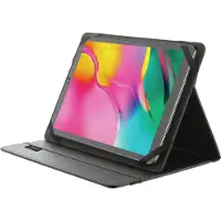 Trust Primo Tabletfolio - Van Gerecycled Materiaal - Voor tablets van 10 inch - Tablethoes - Zwart