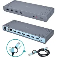 I-Tec USB3.0/USB-C 4K Dual Dock