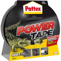 Pattex plakband Power Tape lengte: 25 m, zwart