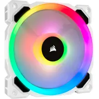 Corsair LL120 Dual Loop RGB LED PMW Fan Single Pack White