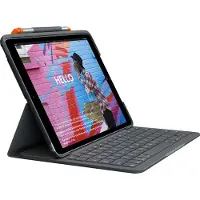 Logitech toetsenbord Slim Folio, Bluetooth, grafietkleur