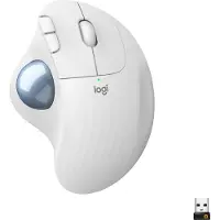 Logitech M575 ERGO Draadloze Trackball Muis Wit