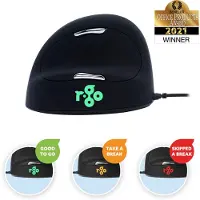 R-Go Tools R-Go HE Break Muis (large, links, bedraad)