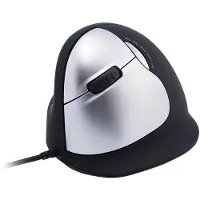 R-Go Tools R-Go HE - Ergonomische Muis - Met Break software - Voor groten hand Linkshandig - USB