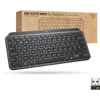 Logitech MX Mechanical Mini voor Mac - Toetsenbord - Draadloos - QWERTY ANSI - Pale Grey