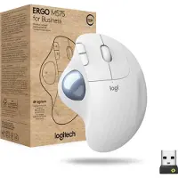 Logitech Besturingselement - - ERGO M575 - Bluetooth - Gebroken wit - 2000 DPI