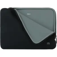 Mobilis Huid (14", Appel), Laptoptas, Zwart, Grijs