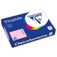 Clairefontaine Roze A4 Gekleurd papier 160 grams (250 vel)