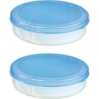 Sunware Club Cuisine vlaaidoos 5.9L - Met lift - Set van 2 - 35x35x9 cm