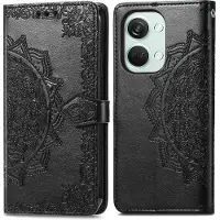 IMoshion Mandala Bookcase voor de OnePlus Nord 3 - Zwart