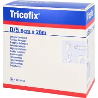 Tricofix Katoenen Buisverband D/5 20mx6cm 1 St Verband